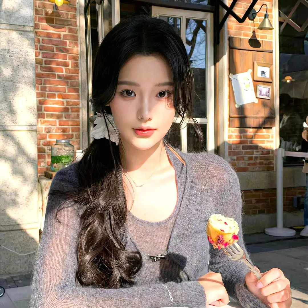 冬天的女子